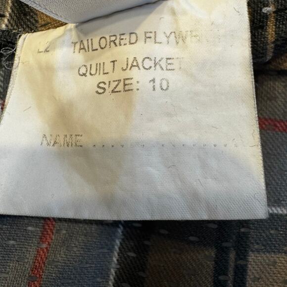 Barbour Quilted Jacket in Cream - Picture 7 of 8